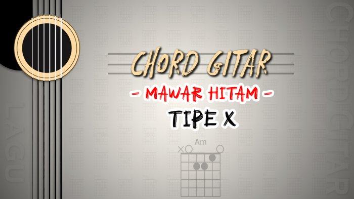 Kunci gitar Mawar Hitam chord gitar