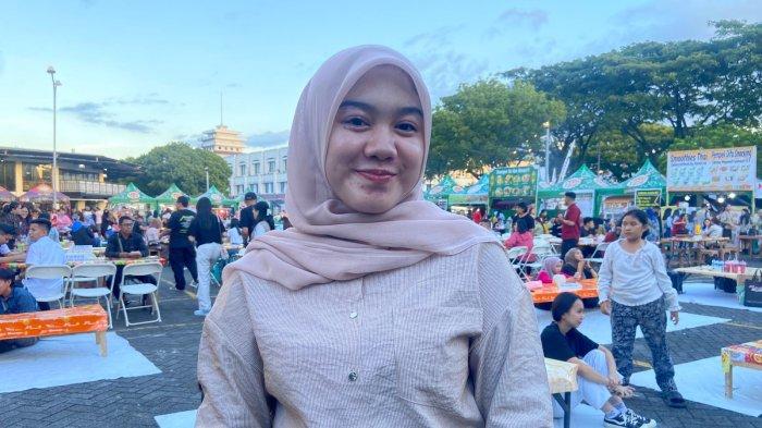 Christina Mundung saat diwawancarai Tribun Manado, Sabtu (23/3/2024).