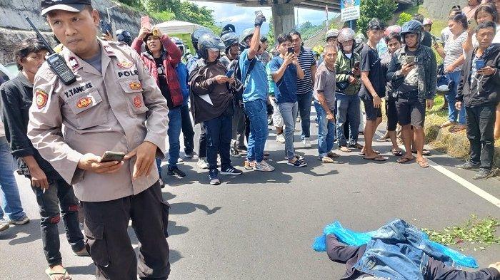 Ciri-ciri Pria Ditemukan Tergeletak di Jalan Ring Road Manado Sulut, Diduga Lompat dari Jembatan