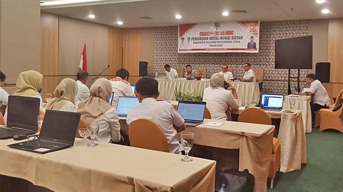 Coaching Clinic Pengukuran Indeks Inovasi Daerah Kabupaten  Bolmut 2025. Foto 3