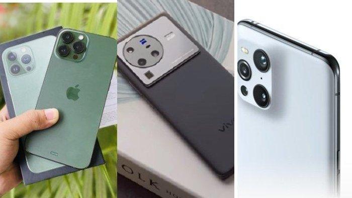 Daftar Hp Oppo, Vivo, Xiaomi, Samsung yang Harga Jualnya Sama Kayak iPhone 13 Pro, iPhone 13 Pro Max