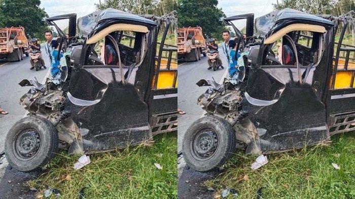 Mobil Daihatsu Raize tabrakan dengan truk, 1 orang meninggal dunia