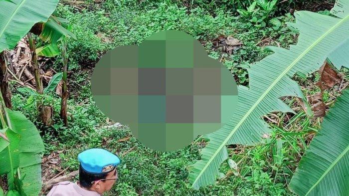 Penemuan mayat di Desa Tapadaka Timur, Kecamatan Dumoga Tenggara, Kabupaten Bolaang Mongondow, Sulawesi Utara, Senin (24/6/2024).