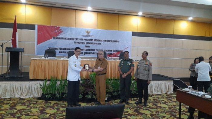Dewan Ketahanan Nasional (Wantannas) RI bertandang ke Sulut, Selasa (4/6/2024).