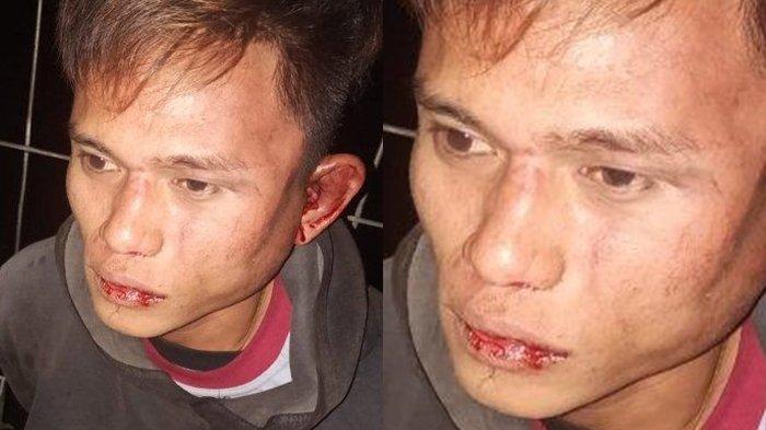 Diduga sebagai sosok pencuri anjing atau doger di Desa Kalasey Dua, Kecamatan Kalasey, Minahasa