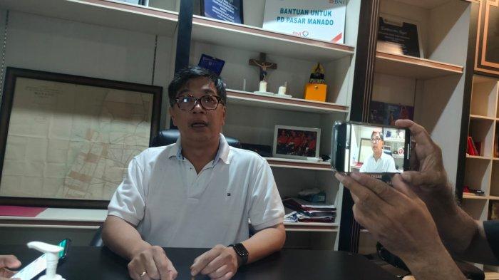 Direktur PD Pasar Manado Lucky Senduk.