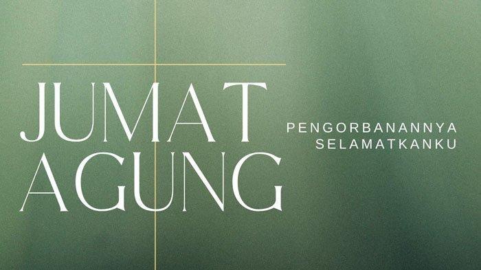 Poster gambar Jumat Agung