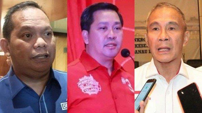 Elly Lasut, Steven Kandouw dan Carlo Tewu bakal bertarung di Pilgub Sulut 2024.