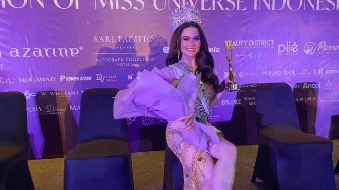 Fabienne Nicole Groeneveld berhasil keluar menjadi Miss Universe Indonesia 2023, setelah meraih mahkota The Shimmering Crown dalam pemilihan kontes kecantikan itu.