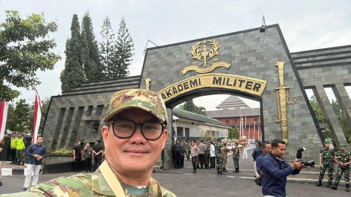 BUPATI MINUT - Foto Bupati Minut Joune Ganda di Akademi Militer Magelang, Sabtu (22/2/2025). Joune Ganda adalah salah satu kepala daerah di Indonesia yang mengikuti retreat atau retret. (Dokumentasi/HO)