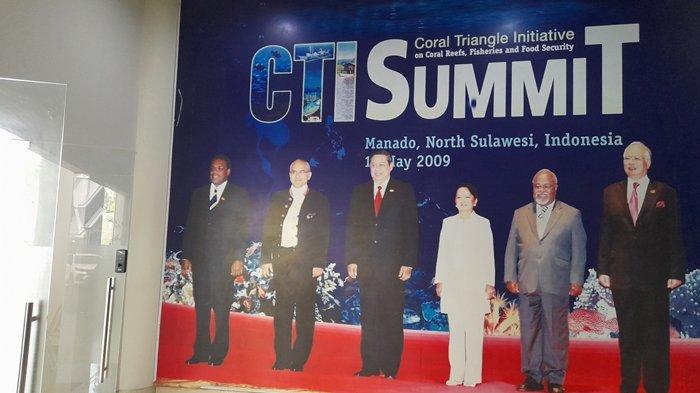 Foto enam kepala negara yang hadir dalam CTI Summit.