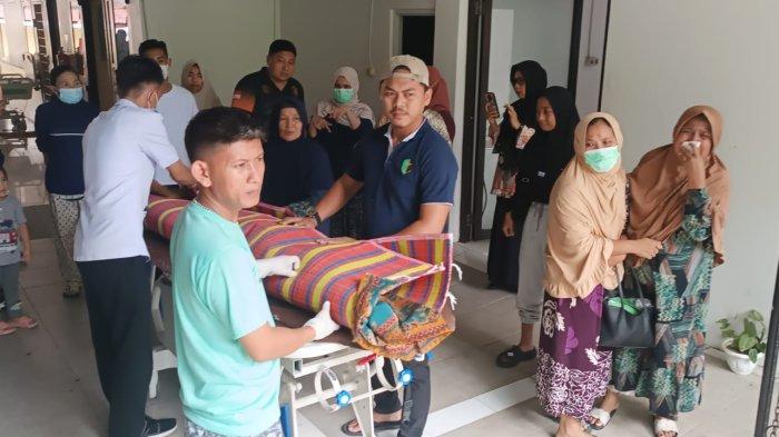 Foto jenazah pasca proses otopsi di RS Bhayangkara Manado