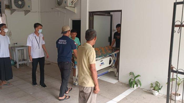 Foto jenazah pasca proses otopsi di RS Bhayangkara Manado