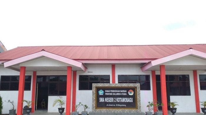 Foto suasana SMA Negeri 2 Kotamobagu Sulawesi Utara, Jumat (21/6/2024)