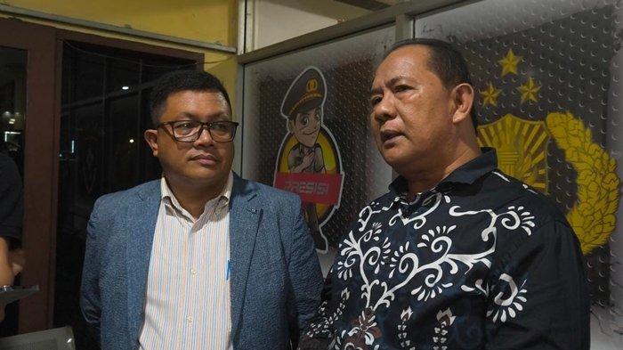 DIPERIKSA - Mantan Calon Wakil Bupati Minahasa Selatan Frede Massie memenuhi panggilan Polda Sulawesi Utara, Kamis (19/6/2025). Frede Massie diperiksa terkait dengan dugaan penggelapan uang.