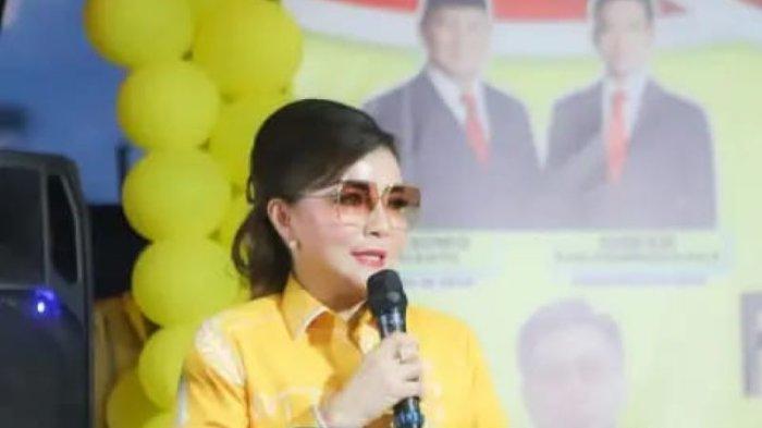 GOLKAR SULUT - Ketua DPD Partai Golkar Sulawesi Utara Tetty Paruntu. Internal Golkar Sulut memanas jelang musda tahun ini.