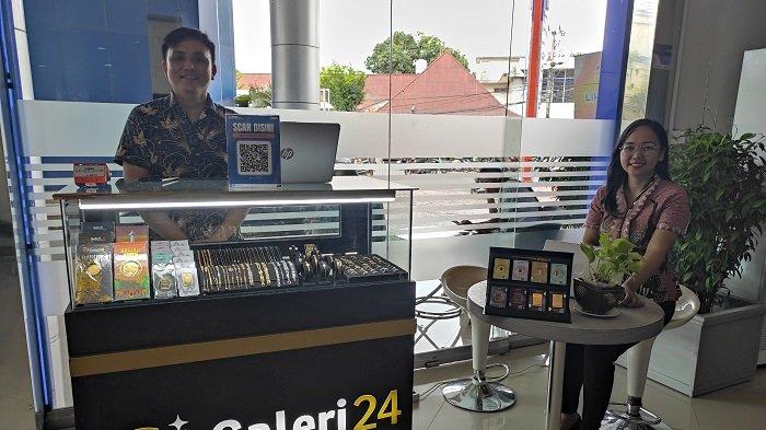 Galeri 24 menggelar pameran di lobi BRI Cabang Manado, 23-26 Juli 2024.