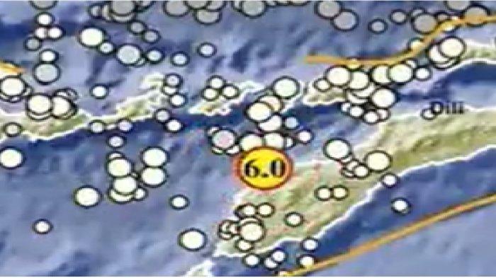 Gempa Besar 6,0 SR Baru Terjadi Hari ini Selasa 25 Juli 2023, di Sini Lokasi Gempa Terkini Tersebut