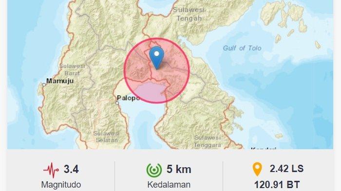 Gempa Bumi Terkini Senin 27 Oktober 2025,Gempanya Baru Saja Terjadi,Simak Info Lengkap BMKG Sini