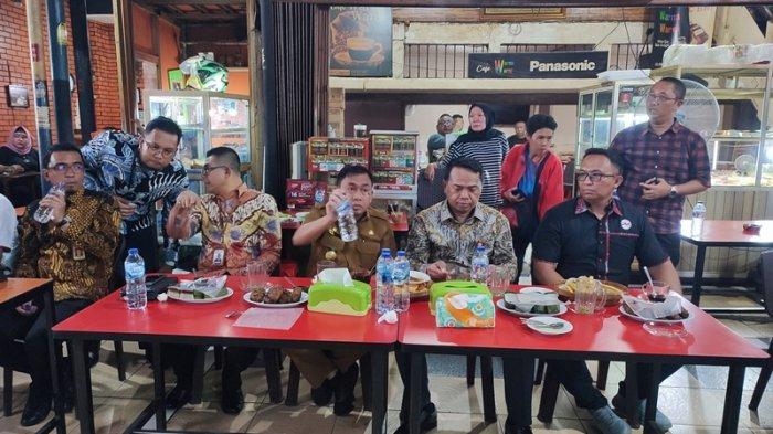 Groundbreaking Revitalisasi Kawasan Jalan Roda Manado Sulawesi Utara, Selasa (22/10/2024).