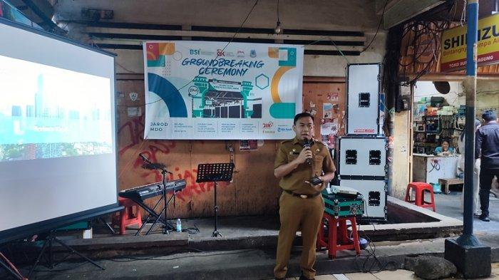 Groundbreaking Revitalisasi Kawasan Jalan Roda Manado Sulawesi Utara, Selasa (22/10/2024).