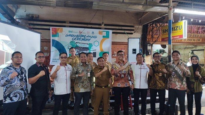 Groundbreaking Revitalisasi Kawasan Jalan Roda Manado Sulawesi Utara, Selasa (22/10/2024).