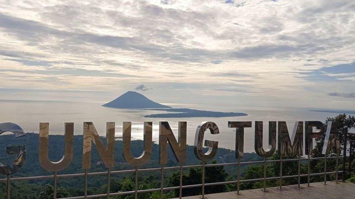 Keindahan wisata Gunung Tumpa, yang ada di Kecamatan Bunaken, Kota Manado, Provinsi Sulawesi Utara (Sulut).