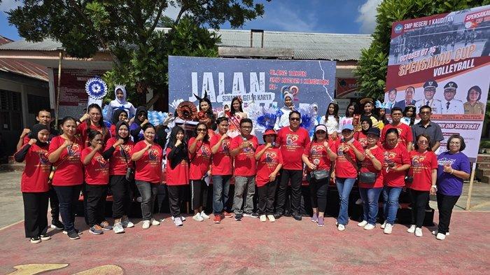 HUT ke 62 SMP Negeri 1 Kauditan, Minahasa Utara, Sulawesi Utara