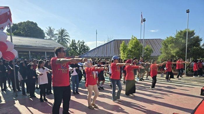 HUT ke 62 SMP Negeri 1 Kauditan, Minahasa Utara, Sulawesi Utara