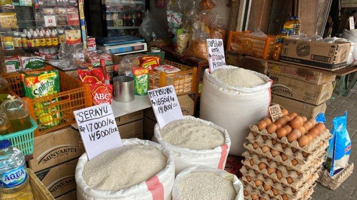 Harga Bahan Pokok di Pasar Karombasan Manado