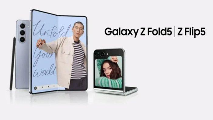 Samsung Z Fold5 dan Samsung Z Flip5