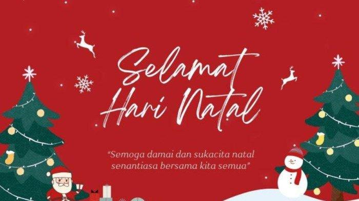 Hari Raya Natal diperingati setiap 25 Desember.