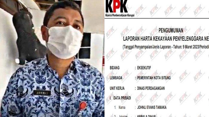Harta Kekayaan Jhonly Tamaka, Kadis Perdagangan Bitung yang Disebut Terlibat Dugaan Korupsi Bansos
