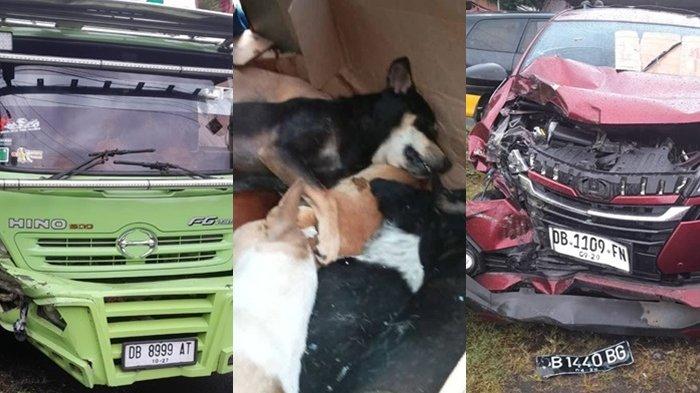 KECELAKAAN RANOWANGKO - Identitas Pengendara yang Terlibat Laka Lantas Truk vs Xenia di Jalan Trans Sulawesi Desa Ranowangko