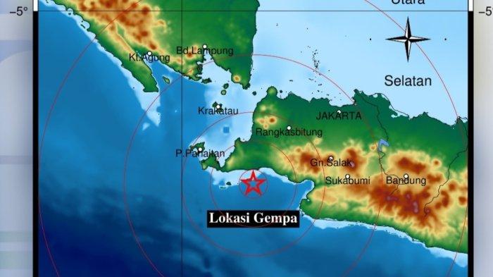 Gempa di Banten hari ini Kamis 21 September 2023.