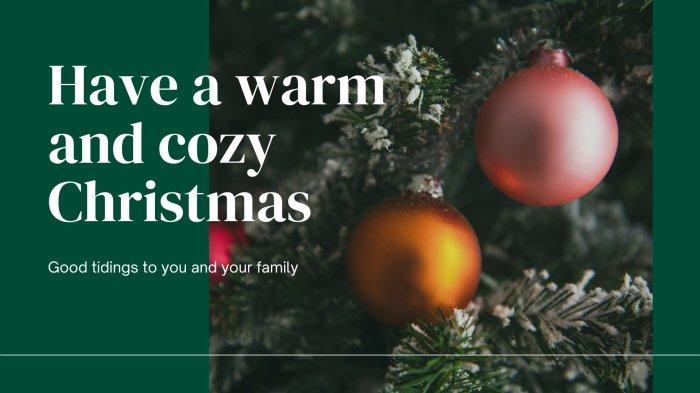 Poster ucapan selamat hari Natal 2023