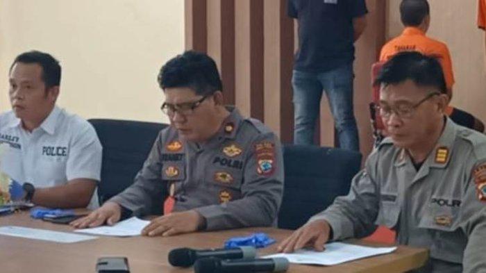 Plh Kasat Reskrim Polres Mitra Ipda Yudith Supari (tengah).  Ipda Yudith Supari mengatakan, saat ini Polres Mitra telah mengambil alih penanganan kasus dugaan penyerangan di Ratatotok, Minahasa Tenggara, Sulawesi Utara.