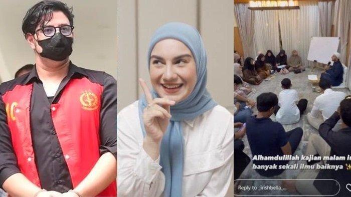 Irish Bella gelar pengajian pasca 3 hari Ammar Zoni ditangkap polisi.