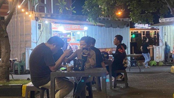 Jangkar Sandar Kawasan Mega Mas Kota Manado Kamis 28 September 2023.