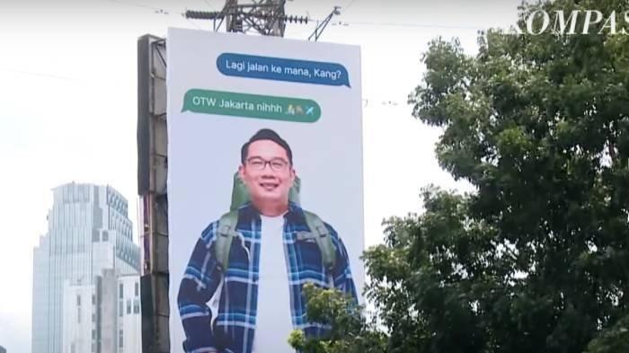 Jawaban Kang Emil soal Viral Baliho Ridwan Kamil OTW Jakarta