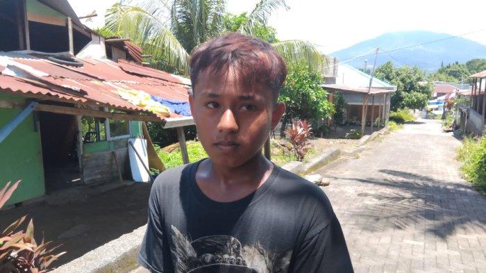 KISAH INSPIRASI: Potret Josua Lahama bocah 13 tahun di Kota Bitung, Sulut.