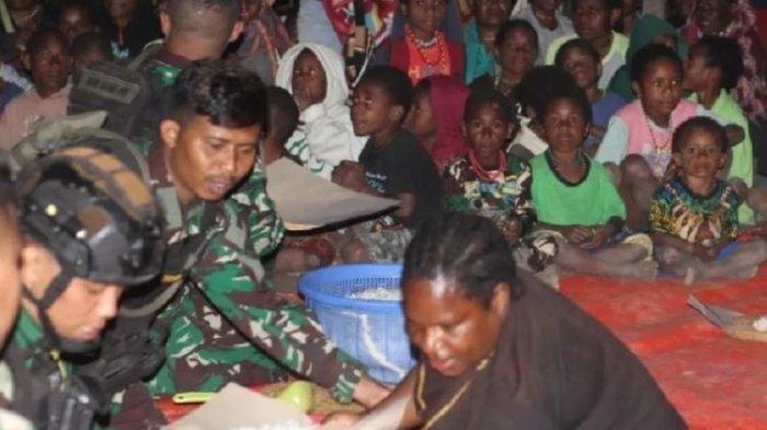 KKB Papua Bakar Gedung SMP di Gome, Kabupaten Puncak, Papua Tengah.  Warga mengungsi.