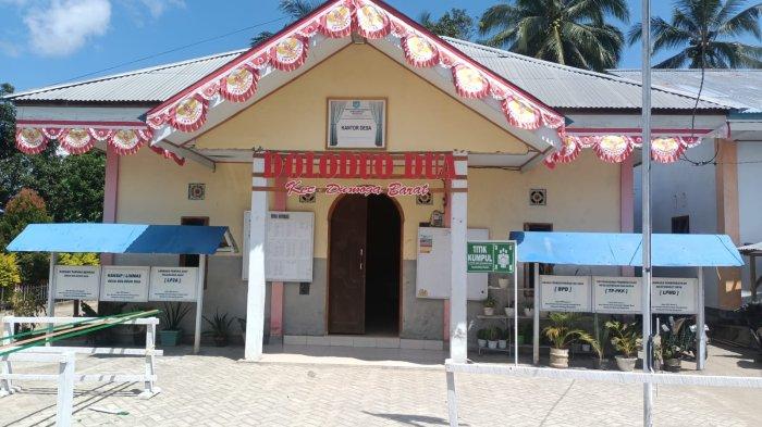 Kantor Desa Doloduo Dua, Kecamatan Dumoga Barat, Bolmong, Sulawesi Utara.
