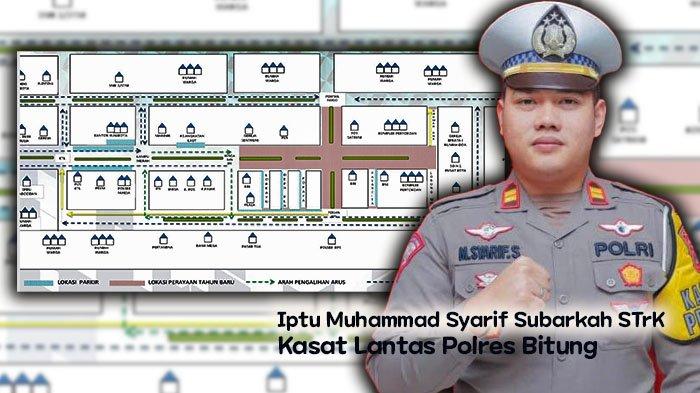 Kasat Lantas Polres Bitung Iptu Muhammad Syarif Subarkah STrK.