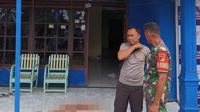 TKP Kasus pembunuhan terjadi di Lolak Bolmong Sulawesi Utara, Sabtu (2/11/2024).