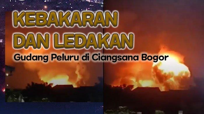 Kebakaran dan Ledakan Gudang Peluru Milik TNI, Terbakar Sabtu Malam ...