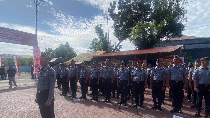 Kementerian Hukum dan HAM Sulawesi Utara menggelar upacara Hari Dharma Karyadhika