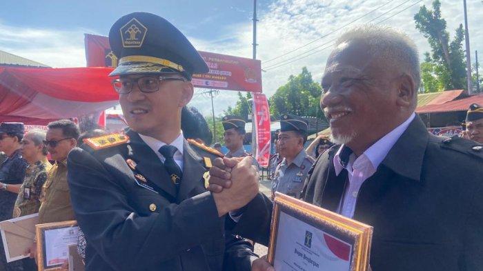 Kementerian Hukum dan HAM Sulawesi Utara menggelar upacara Hari Dharma Karyadhika