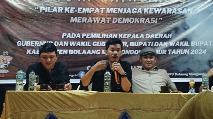 Ketua KPU Boltim Sulawesi Utara Rusmin Mamonto.