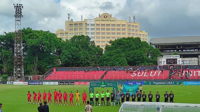 Kick off Sulut United vs Persipa Pati di Stadion Klabat Manado, Sabtu (27/1/2024) sore ini.
